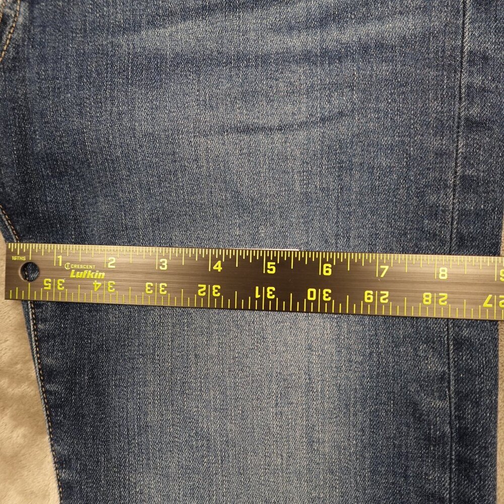 Edwin jeans Elin crop straight women's 26 blue denim NWT - Picture 7 of 13